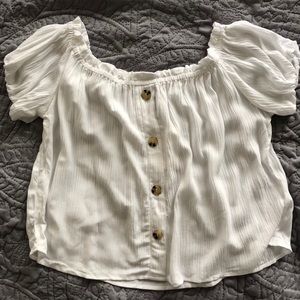 H&M Off-the-Shoulder Top